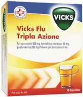 Procter & Gamble Srl Vicks Flu Tripla A*os Polv10bs Procter & Gamble Srl Vicks Flu Tripla A*os Polv10bs