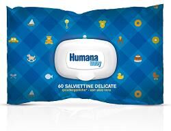 Humana Italia Spa Lineablu Salviettine Delicate Con Aloe Vera 60 Pezzi Humana Italia Spa Lineablu Salviettine Delicate Con Aloe Vera 60 Pezzi