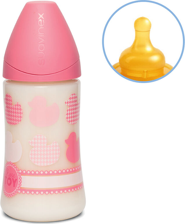 Exclusivas Rimar S.L. Suavinex Biberon 270ml Lattice 3 Posizioni Rosa Exclusivas Rimar S.L. Suavinex Biberon 270ml Lattice 3 Posizioni Rosa