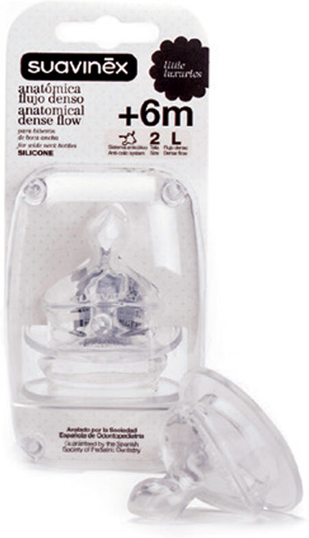 Exclusivas Rimar S.L. Tettarella Anatomica Collo Largo In Silicone S2 L 2 Pezzi* Exclusivas Rimar S.L. Tettarella Anatomica Collo Largo In Silicone S2 L 2 Pezzi*