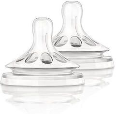 Philips Avent Tettarella Natural Flusso Medio 3 Fori 2 Pezzi Philips Avent Tettarella Natural Flusso Medio 3 Fori 2 Pezzi