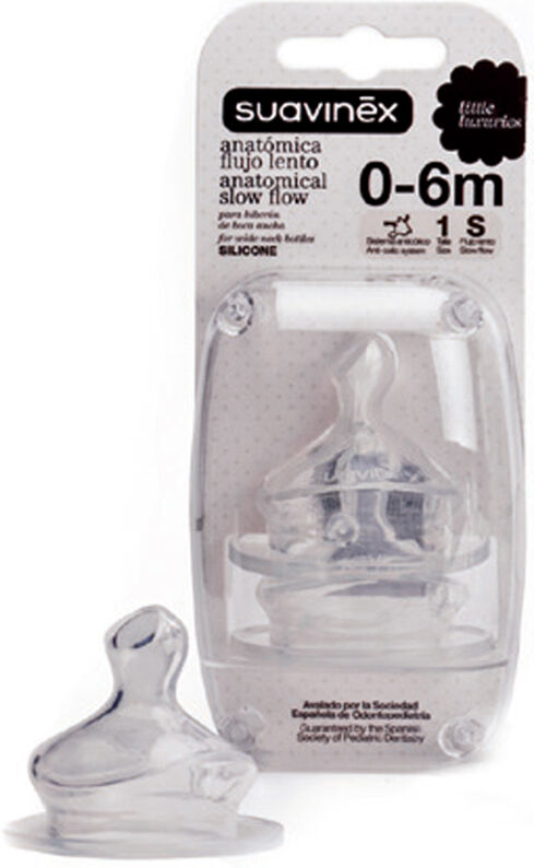 Exclusivas Rimar S.L. Suavinex Tettarella Anatomica In Silicone 1s 2 Pezzi Exclusivas Rimar S.L. Suavinex Tettarella Anatomica In Silicone 1s 2 Pezzi