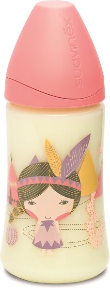 Exclusivas Rimar S.L. Suavinex Biberon 3p S Da 270ml Indio Rosa Exclusivas Rimar S.L. Suavinex Biberon 3p S Da 270ml Indio Rosa