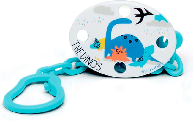 Exclusivas Rimar S.L. Suavinex Clip Ovale Dino Blu Exclusivas Rimar S.L. Suavinex Clip Ovale Dino Blu