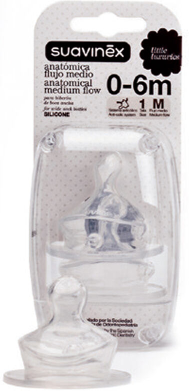 Exclusivas Rimar S.L. Suavinex Tettarella Anatomica In Silicone S1m 2 Pezzi Exclusivas Rimar S.L. Suavinex Tettarella Anatomica In Silicone S1m 2 Pezzi