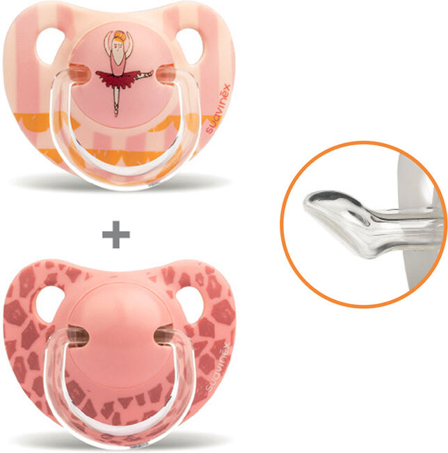 Exclusivas Rimar S.L. Suavinex Succhietto Anatomico S 6/18 Mesi Ballerina Rs 2 Pezzi Exclusivas Rimar S.L. Suavinex Succhietto Anatomico S 6/18 Mesi Ballerina Rs 2 Pezzi