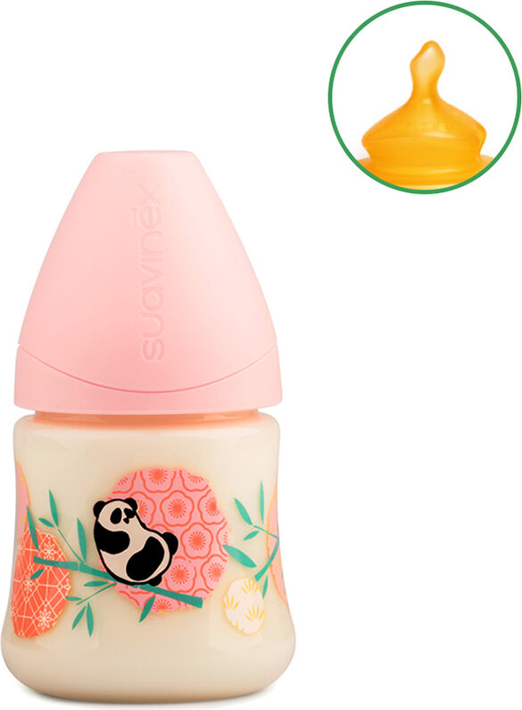 Exclusivas Rimar S.L. Suavinex Biberon 150 Anatomico S M1s Panda Rosa Exclusivas Rimar S.L. Suavinex Biberon 150 Anatomico S M1s Panda Rosa