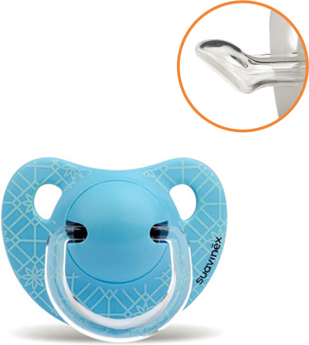 Exclusivas Rimar S.L. Suavinex Succhietto Anatomico S 0/6 Mesi Trama Azz Exclusivas Rimar S.L. Suavinex Succhietto Anatomico S 0/6 Mesi Trama Azz