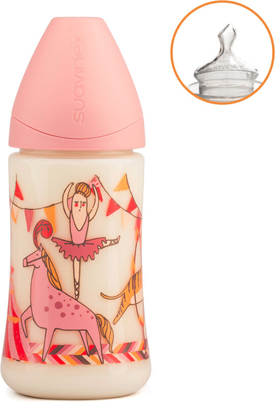 Exclusivas Rimar S.L. Suavinex Biberon 270 Anatomico S M1m Ballerina Rosa Exclusivas Rimar S.L. Suavinex Biberon 270 Anatomico S M1m Ballerina Rosa