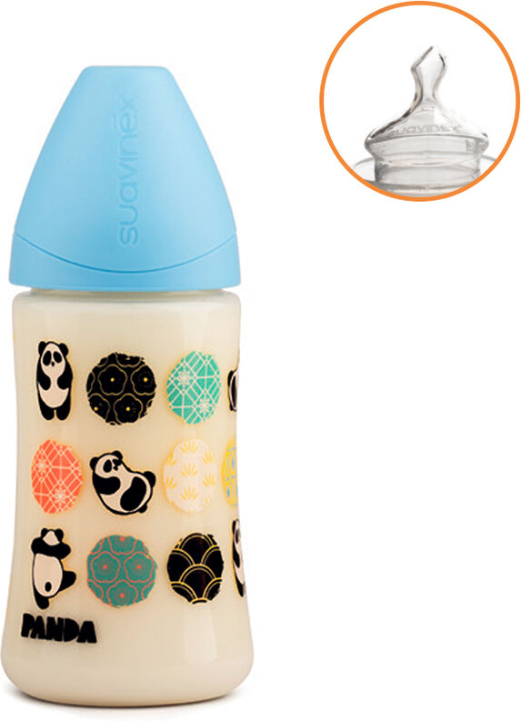 Exclusivas Rimar S.L. Suavinex Biberon 270 Anatomico S M1m Panda Azzurro Exclusivas Rimar S.L. Suavinex Biberon 270 Anatomico S M1m Panda Azzurro