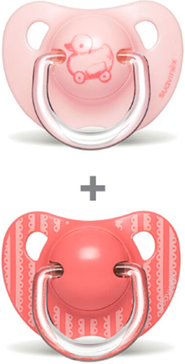 Exclusivas Rimar S.L. Suavinex Succhietto Evol Per Bambini Da 6 A 18 Mesi Anatomico In Silicone Rosa 2 Pezzi Exclusivas Rimar S.L. Suavinex Succhietto Evol Per Bambini Da 6 A 18 Mesi Anatomico In Silicone Rosa 2 Pezzi