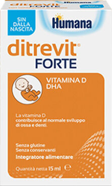 Humana Italia Spa Ditrevit Forte 15 Ml Nuova Formulazione Humana Italia Spa Ditrevit Forte 15 Ml Nuova Formulazione