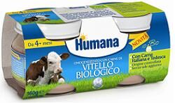 Humana Italia Spa Humana Omogeneizzato Vitello Bio 2 Vasetti 80 G