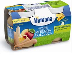Humana Italia Spa Humana Merenda Mela/banana/biscotto Bio 240 G