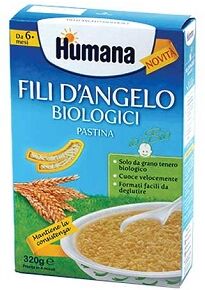 Humana Italia Spa Humana Fili D'Angelo Pastina Biologica 320 G Humana Italia Spa Humana Fili D'Angelo Pastina Biologica 320 G