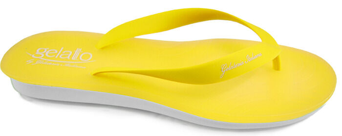 Gelateria International Infradito Gelato Arcobaleno Con Plantare Gel Yellow 39/40 1 Paio