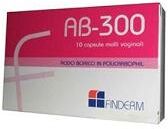 Finderm Farmaceutici Srl Ab 300 Capsule Vaginali 10 Capsule Finderm Farmaceutici Srl Ab 300 Capsule Vaginali 10 Capsule