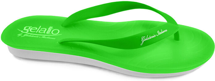 Gelateria International Infradito Gelato Arcobaleno Con Plantare Gel Green 35/36 1 Paio Gelateria International Infradito Gelato Arcobaleno Con Plantare Gel Green 35/36 1 Paio
