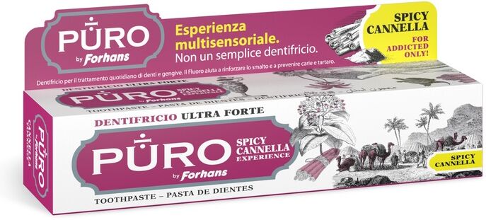Uragme Srl Puro Dentifricio Spicy Cannella 75 Ml Uragme Srl Puro Dentifricio Spicy Cannella 75 Ml