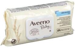 Johnson & Johnson Spa Aveeno Baby Salviettine 72 Pezzi Johnson & Johnson Spa Aveeno Baby Salviettine 72 Pezzi