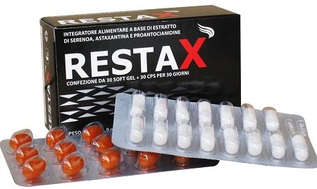 Wikenfarma Srl Restax 30 Capsule + 30 Capsule Softgel Wikenfarma Srl Restax 30 Capsule + 30 Capsule Softgel