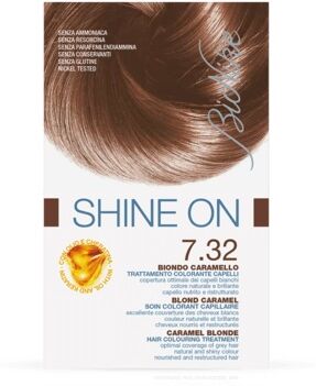 I.C.I.M. (Bionike) Internation Bionike Shine On Trattamento Colorante Capelli Biondo Caramello 7.32 I.C.I.M. (Bionike) Internation Bionike Shine On Trattamento Colorante Capelli Biondo Caramello 7.32