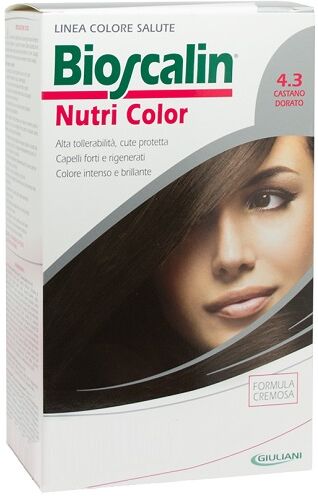 Giuliani Spa Bioscalin Nutri Color 4,3 Castano Dorato Sincrob 124 Ml Giuliani Spa Bioscalin Nutri Color 4,3 Castano Dorato Sincrob 124 Ml