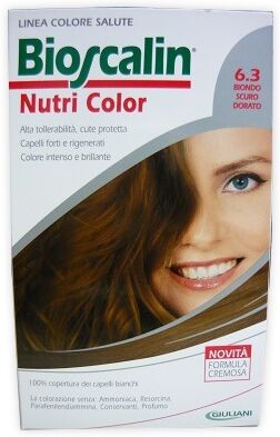 Giuliani Spa Bioscalin Nutri Color 6,3 Biondo Scuro Dorato Sincrob 124 Ml