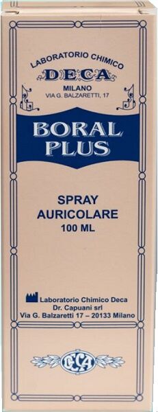 Deca Laboratorio Chimico Srl Boral Plus Spray Auricolare 100 Ml Deca Laboratorio Chimico Srl Boral Plus Spray Auricolare 100 Ml