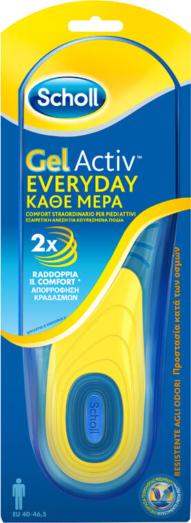 Dr.Scholl'S Div.Rb Healthcare Scholl Gel Activ Everyday Uomo Dr.Scholl'S Div.Rb Healthcare Scholl Gel Activ Everyday Uomo