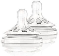 Philips Avent Tettarella Natural Flusso Abbondante 4 Fori 2 Pezzi Philips Avent Tettarella Natural Flusso Abbondante 4 Fori 2 Pezzi