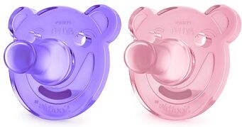 Philips Avent Ciuccio Morbido Soothie 0-3 M Femmina Philips Avent Ciuccio Morbido Soothie 0-3 M Femmina