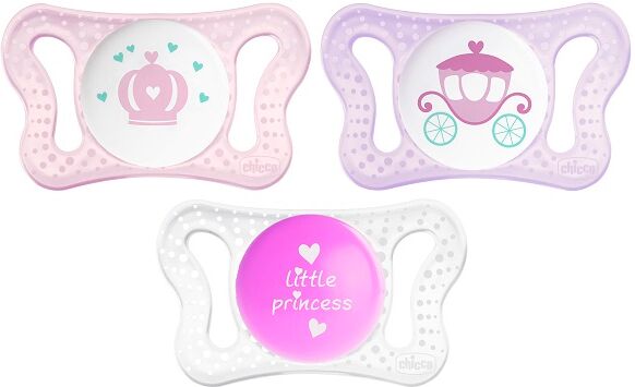 Chicco Succhietto Micro Grl 0-2 Mesi 2 Pezzi Chicco Succhietto Micro Grl 0-2 Mesi 2 Pezzi