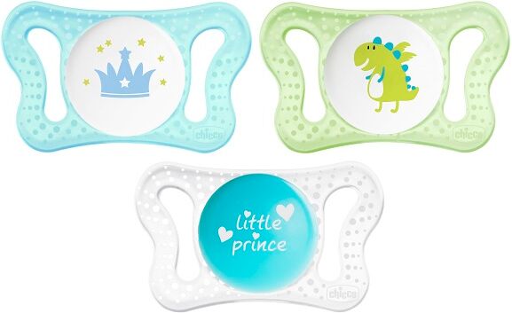 Chicco Succhietto Micro Boy 0-2 Mesi 2 Pezzi Chicco Succhietto Micro Boy 0-2 Mesi 2 Pezzi