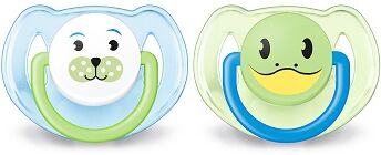 Philips Succhietto Animaletto 6-18 Mesi Maschio 2 Pezzi Philips Succhietto Animaletto 6-18 Mesi Maschio 2 Pezzi