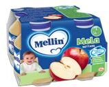 Mellin Nettare Mela 125 Ml 4 Pezzi