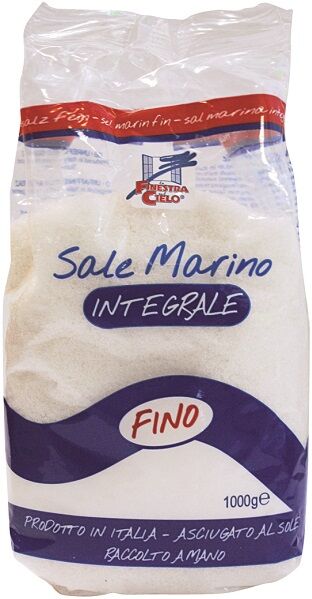 La Finestra Sul Cielo Fsc Sale Marino Integrale Fino 1 Kg La Finestra Sul Cielo Fsc Sale Marino Integrale Fino 1 Kg