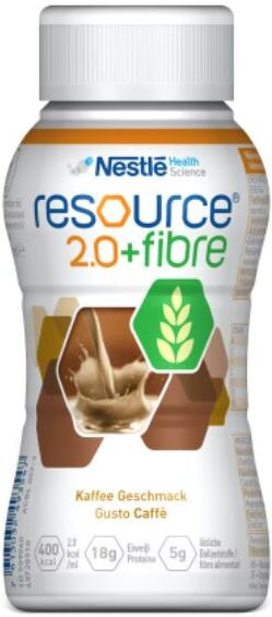 Nestle' It.Spa(Healthcare Nu.) Resource 2,0 + Fibre Caffe' 200 Ml Nestle' It.Spa(Healthcare Nu.) Resource 2,0 + Fibre Caffe' 200 Ml