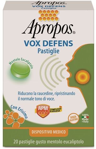 Desa Pharma Srl Apropos Vox Defens Mentolo Eucaliptolo 20 Pastiglie Desa Pharma Srl Apropos Vox Defens Mentolo Eucaliptolo 20 Pastiglie