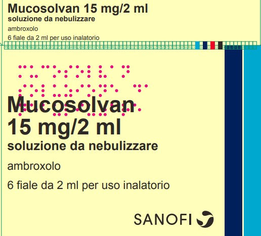 Boehringer Ingelheim It.Spa Mucosolvan*nebul 6f 15mg 2ml Boehringer Ingelheim It.Spa Mucosolvan*nebul 6f 15mg 2ml
