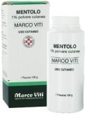 Marco Viti Farmaceutici Spa Mentolo Mv*1% 1fl 100g Marco Viti Farmaceutici Spa Mentolo Mv*1% 1fl 100g