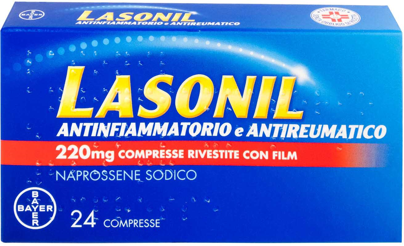 Bayer Spa Lasonil Antinfiamm*24cpr 220mg Bayer Spa Lasonil Antinfiamm*24cpr 220mg