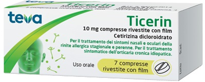 Teva Italia Srl Ticerin*7cpr Riv 10mg Teva Italia Srl Ticerin*7cpr Riv 10mg