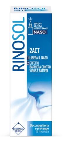 Planta Medica Srl (Aboca) Spray Nasale Rinosol 2act 15 Ml