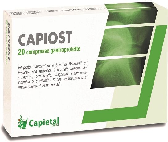 Capietal Italia Srl Capiost 20 Compresse Gastroprotette 28 G Capietal Italia Srl Capiost 20 Compresse Gastroprotette 28 G