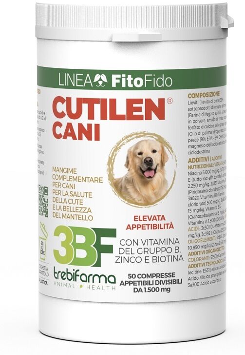 Trebifarma Srl Cutilen Cani 50 Compresse Barattolo 75 G Trebifarma Srl Cutilen Cani 50 Compresse Barattolo 75 G