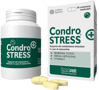 Innovet Italia Srl Condrostress + 90 Compresse Masticabili Innovet Italia Srl Condrostress + 90 Compresse Masticabili