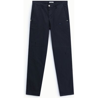 Imperial Pantaloni Chino-Fit Con Tasche Laterali Blu 48 Imperial Pantaloni Chino-Fit Con Tasche Laterali Blu 48