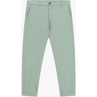 Imperial Trousers Chino-Fit Con Risvolto E Tasche Laterali Salvia 46 Imperial Trousers Chino-Fit Con Risvolto E Tasche Laterali Salvia 46