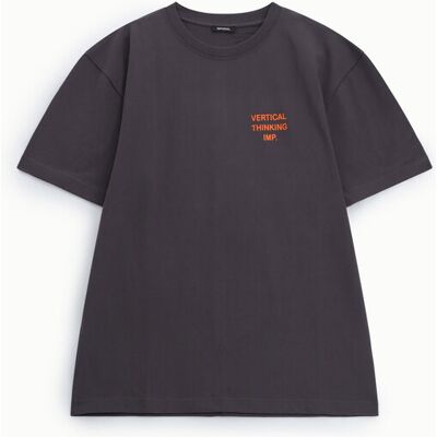 Imperial T-Shirt Girocollo Stampa Petto Regular Fit Asfalto L Imperial T-Shirt Girocollo Stampa Petto Regular Fit Asfalto L